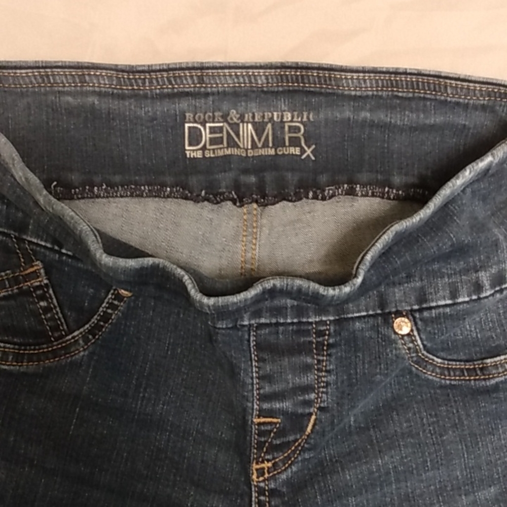 Rock & Republic DENIM Rx Stretch Jeans - Size 2M - Picture 5 of 9
